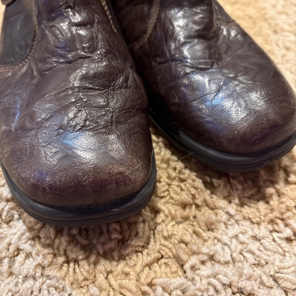 Rieker Tex Women’s Brown Leather Boots Size 37 (US 6) - Picture 5 of 10